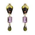 Carlo Zini  Venetian mori earrings